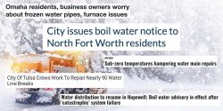 Winter Weather Headlines about Water