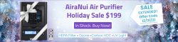 2021 Holiday Sale for Indoor Air Purifiers
