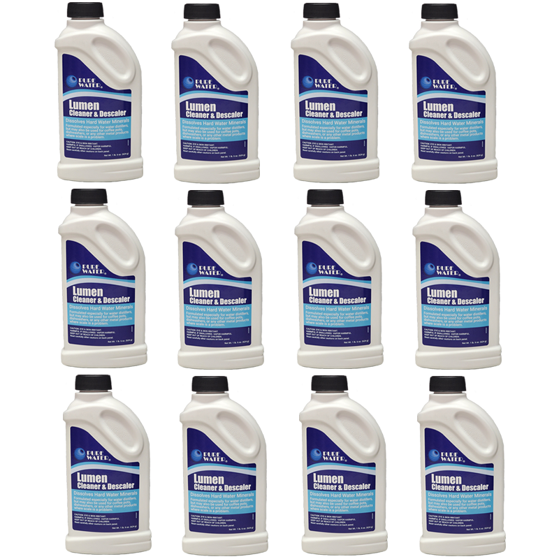 lumen water distiller cleaner 12 pk
